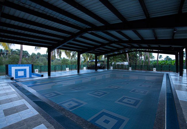 croft resort farmstay hotel tuticorin pool